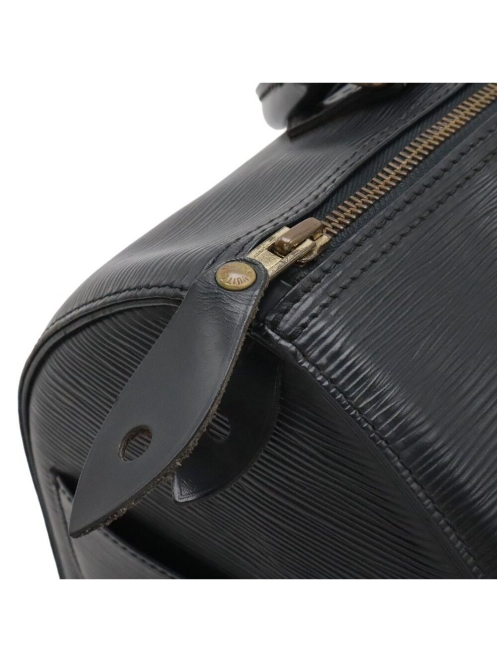 Louis Vuitton Epi Speedy 30 Boston Bag Leather Noir Black - Picture 5 of 9